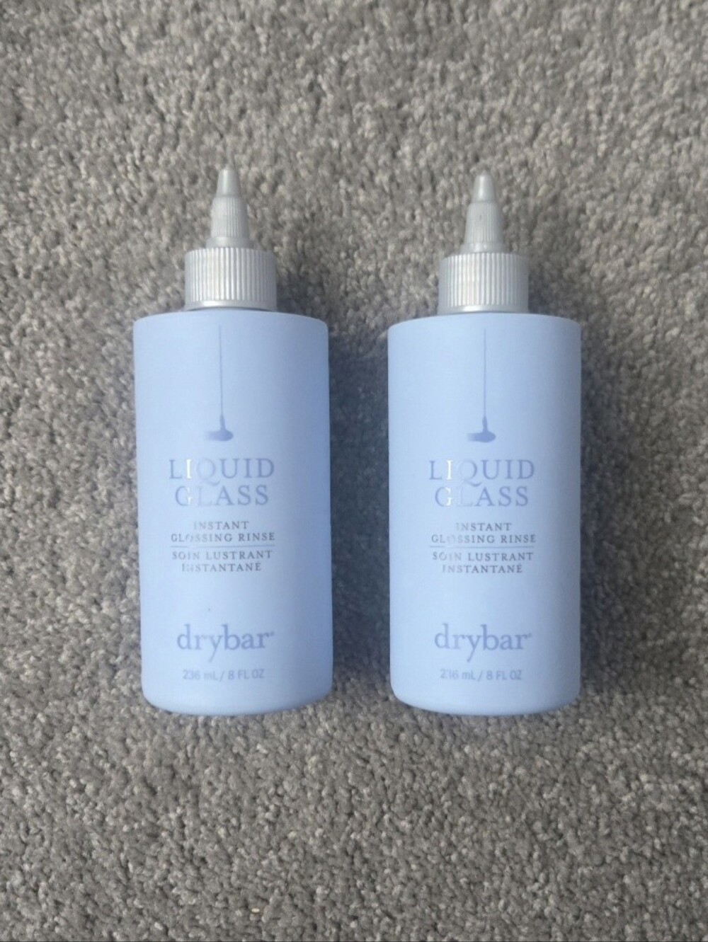 Drybar  Liquid Glass Instant Glossing Rinse Full Size Qty 2 NEW